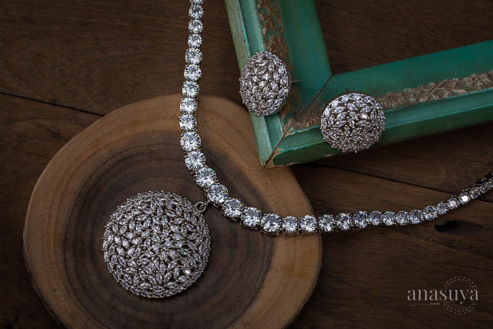 Silver anusuya sale jewellery